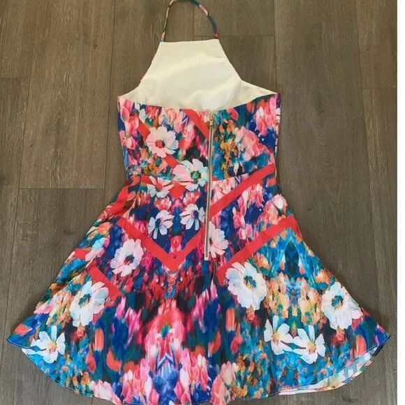 NBD x the Naven Twins Sahara High‎ Neck Halter Dress Size Small - Image 6
