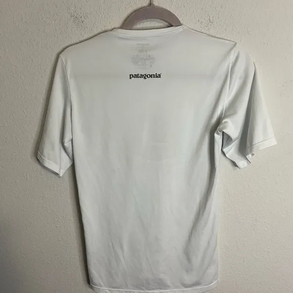 PATAGONIA capaliene silkweight white athletic top - Image 2