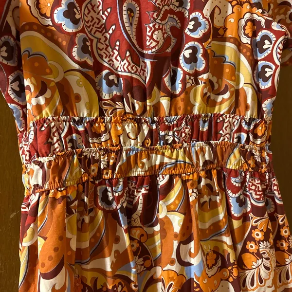 Anthropologie Somerset Maxi Dress in Floral Paisley Print - Image 9