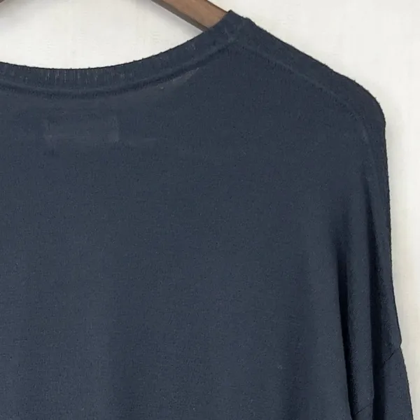 Abercrombie‎ Fitch Graphic Knit Top Women Medium Lightweight Textured Cozy Indie - Image 6