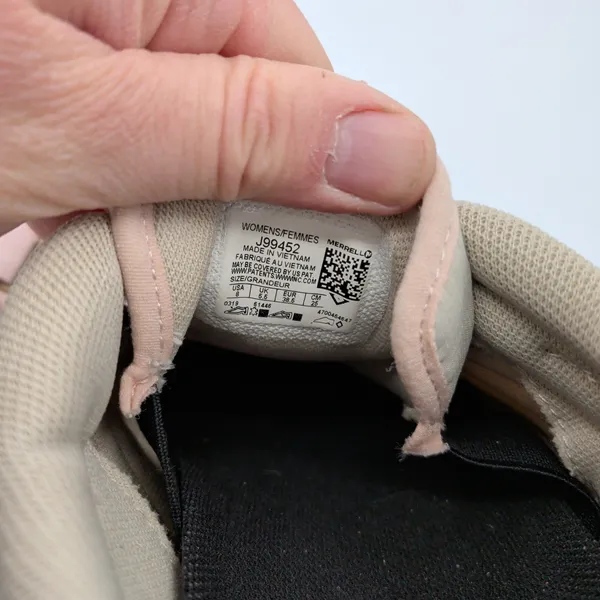 Merrell Alpine Strap Womens Pink Suede‎ Textile Sneakers Shoes J99452 Size 8 - Image 8