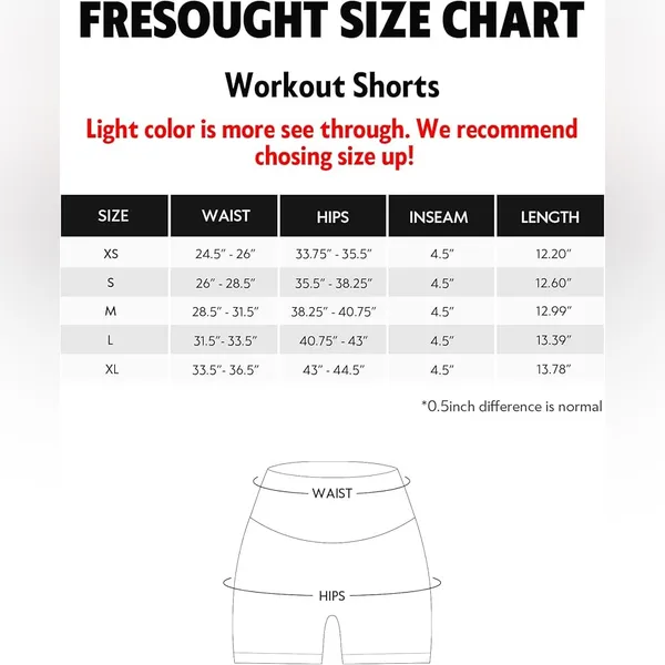 FRESOUGHT Workout GymButr Scrunch Tummy Control High Waisted Shorts Pink - Image 5