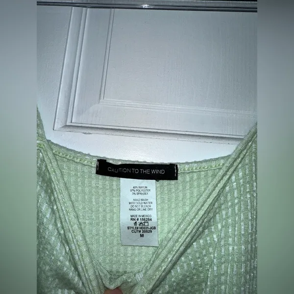 Caution to the Wind Green jumpsuit - Image 6