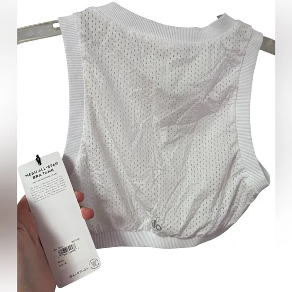 ALO Yoga Mesh All-Star Bra Tank - Image 8