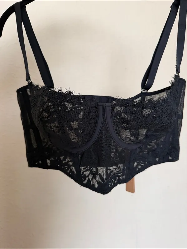 SKIMS femme lace balconette corset size XL NWT - Image 4