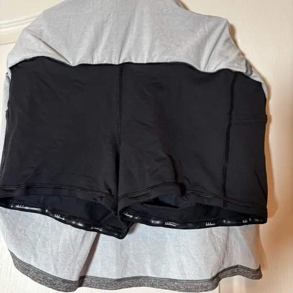 Lululemon Pace Rival Skirt (Tall) *No Panels 15". Sz 12 Heather Lux Multi Black - Image 6