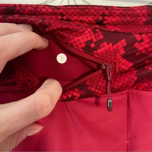 Lululemon Pace Rival Skirt Ziggy Cranberry - Image 7