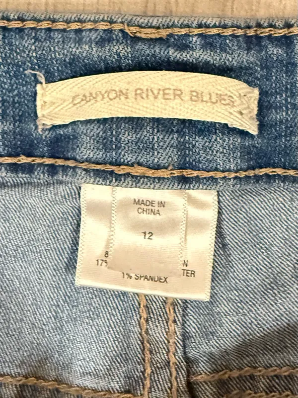 Canyon River Blues Medium Wash Ankle Skinny Jeans - Image 4