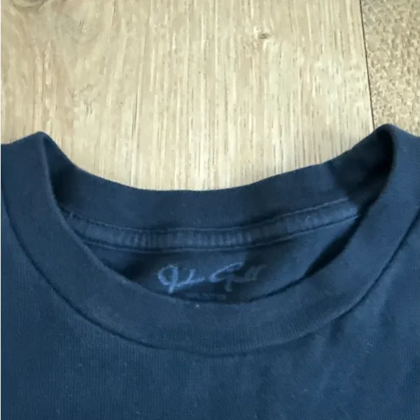Brandy Melville J Galt Cowboys 33 Baby Tee SIze OS in Black White - Image 2