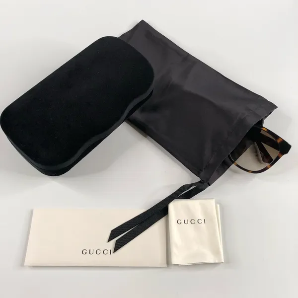 Gucci Authentic Women's Cat-Eye Sunglasses in Tortoise & Havana/Brown ~ BNIB! - Image 7