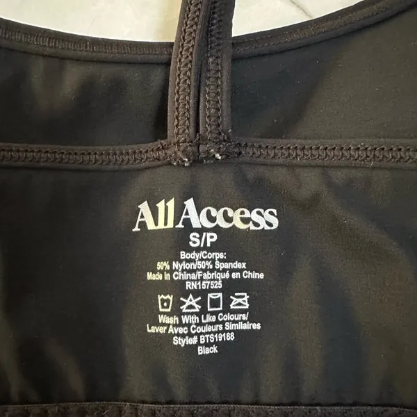 Bandier All Access Chorus Bra Black - Image 4