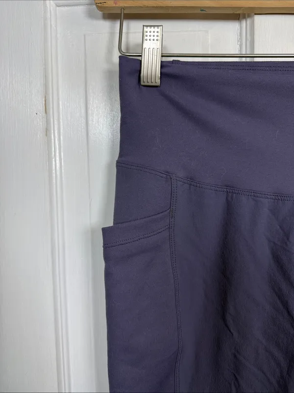 REI Coop Women’s Flash Hybrid Quick-Drying UPF 50+ Tights in Purple W2542 Sz S - Image 3