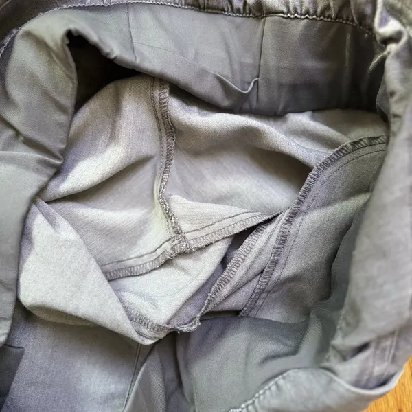 FIGS Scrub Pants Technical Collection Cargo Double Zips Gray Sz L W20SW2034 - Image 13
