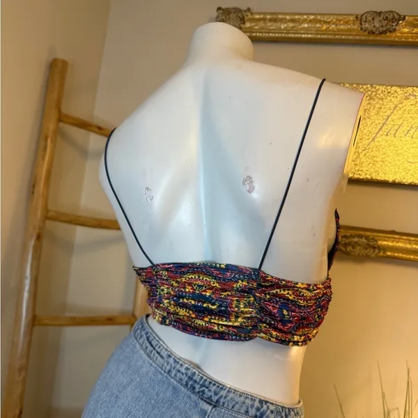 Urban Outfitters Paisley Graphic Boho Whimsy Fairy Cami Small - Image 5
