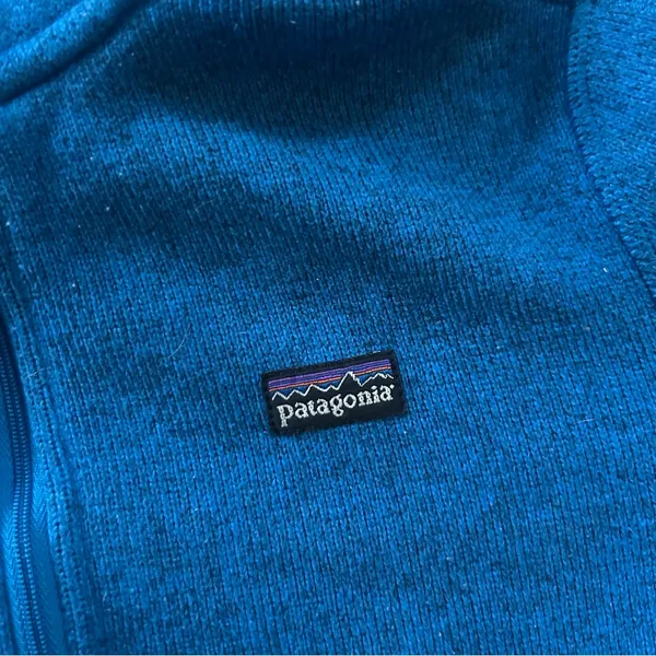 Patagonia Women's Micro D® 1/4-Zip in Blue - Image 4