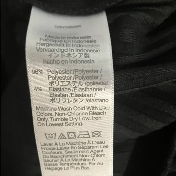Madewell Womens Black Ribbed Cutaway Crewneck Tank - Image 8