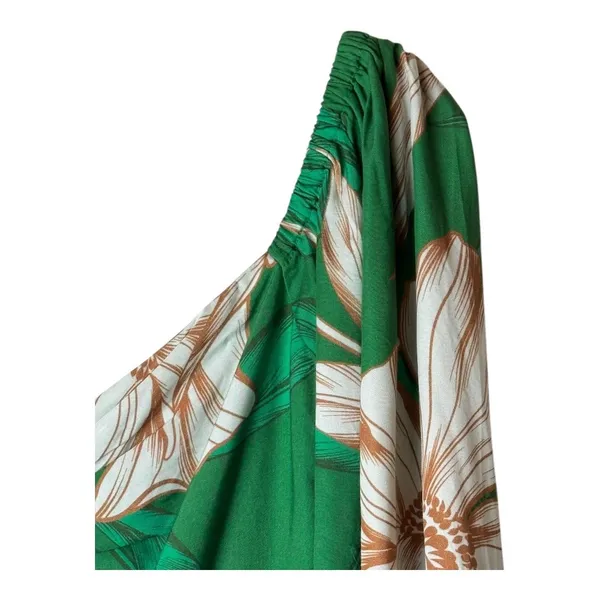 MISA Los Angeles Dress‎ Women Medium Green Cartagena Floral Cutout Nina Mini - Image 5