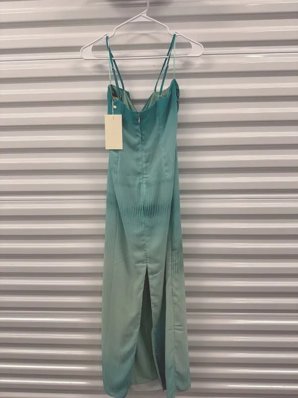 Baobab Aman Maxi Dress Green Eden Womens Size Medium - Image 5