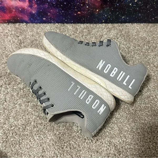 Nobull Superfabric Trainer Workout Gym Shoes Artic‎ Gray Women's Sz 7.5 - Image 9