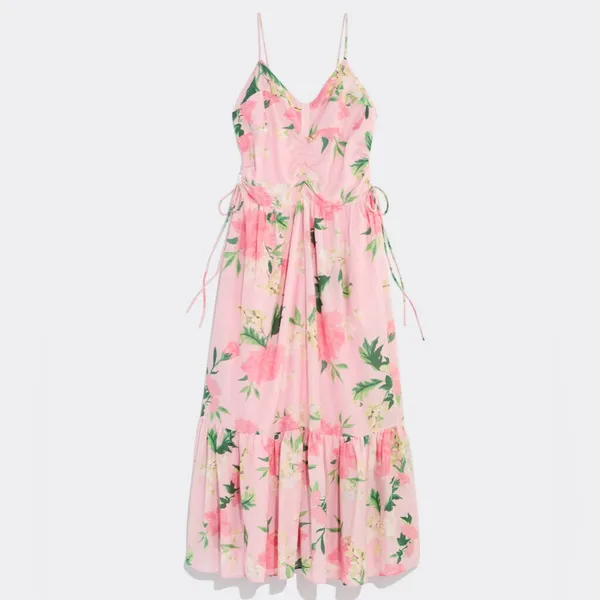 NWT Vineyard Vines Kentucky Derby Strappy Floral Maxi Dress in Pink‎ Size 16 - Image 13