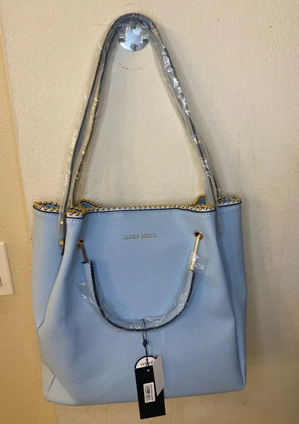 Alexis Bendel Periwinkle Purse Tote - Image 10