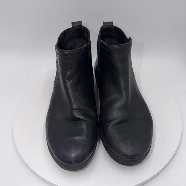 FITFLOP Super Chelsea Leather Ankle Boots Women's Size 6.5‎ - Image 3