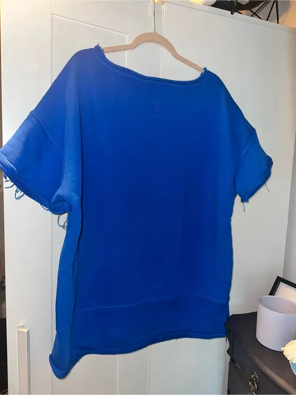 NWOT FREE PEOPLE Movement Cruise Tee- Steller Blue $98 - Image 5