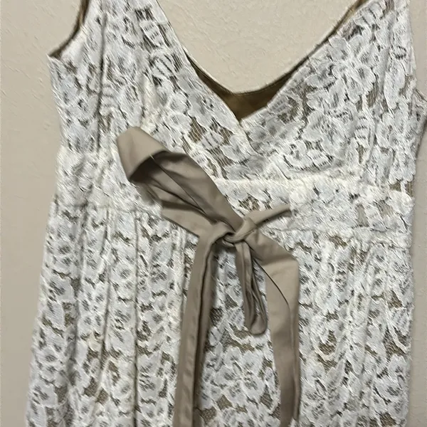 Diane Von Furstenburg Good Lace Sleeveless A Line Dress‎ Size 2 - Image 2