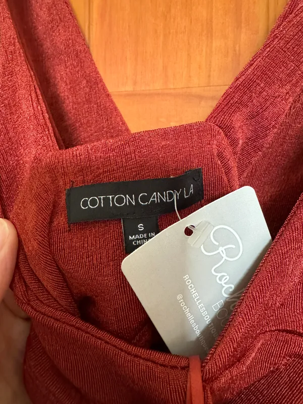 Cotton Candy LA Every Moment Matters Crop Top - Image 3