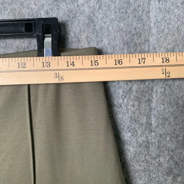 Halara Women Size Large‎ Olive Green New Wide Leg Stretchy Pants - Image 2