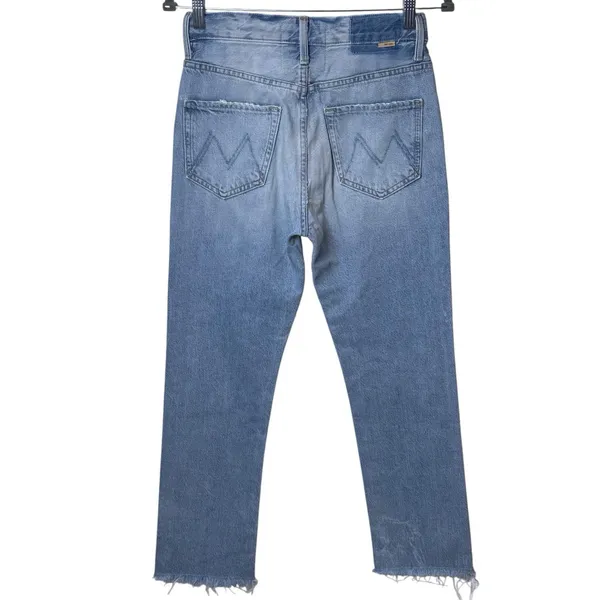 Mother Superior High Waisted Hiker Hover Jeans Lightwash Capsule Comfort 25 - Image 6