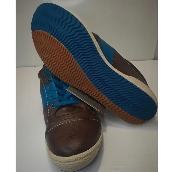 New brown and blue sneakers by vionic sz 8.5 - Image 7