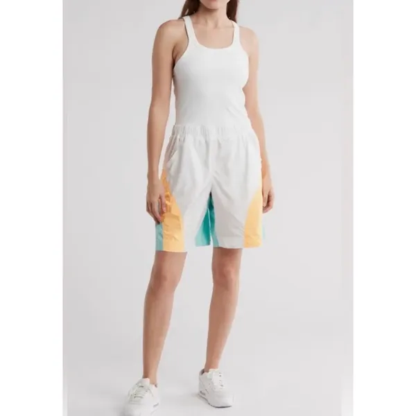 Free People Movement Double Bounce Jumpsuit Romper Small Colorblock Athletic - Image 3