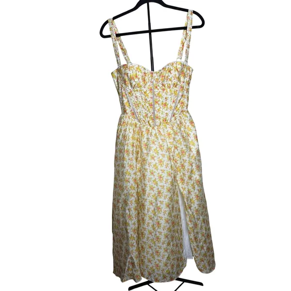 House of CB Kelly Sunway Midi Dress Size Medium NWT - Image 6