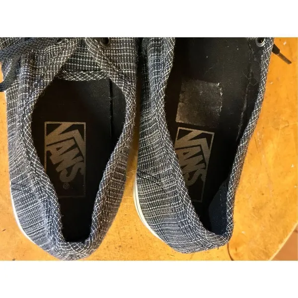 VANS  AUTHENTIC CHAMBRAY LOW PRO SNEAKERS 8 - Image 9