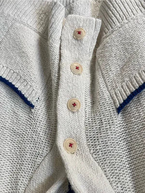 Anthropologie Maeve Lobster Cardigan Sweater in White - Image 5
