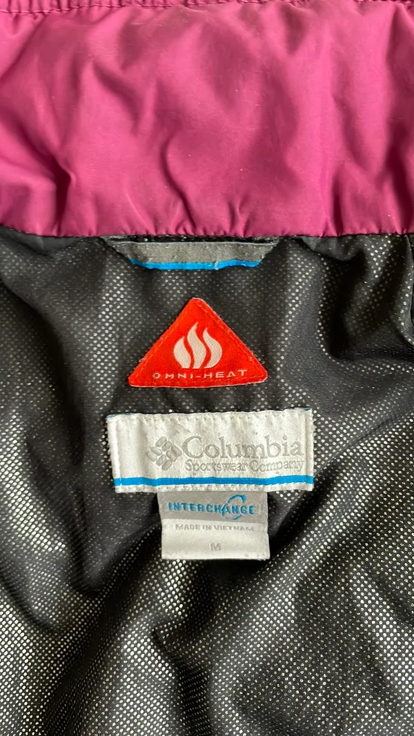 Columbia OmniHeat Raspberry Colored Jacket - Image 3