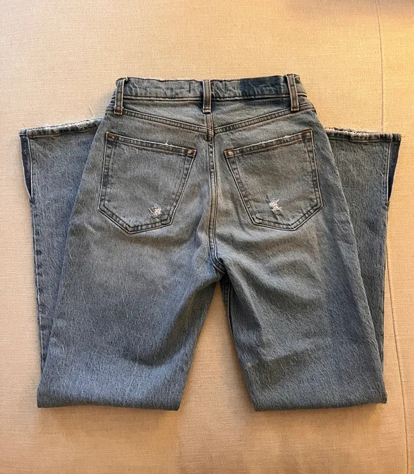 Abercrombie And Fitch 90s Straight Ultra High Rise - Image 2