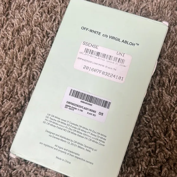NIB‎ Off White IPhone 11 Pro Phone Case - Image 3