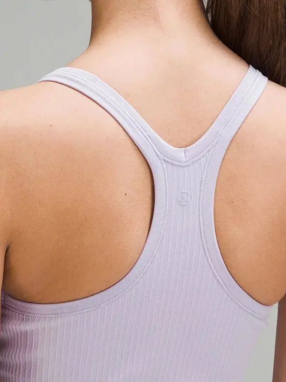 Lululemon Ebb to Street Tank Top Lilac Ether Square Dot‎ - Image 5