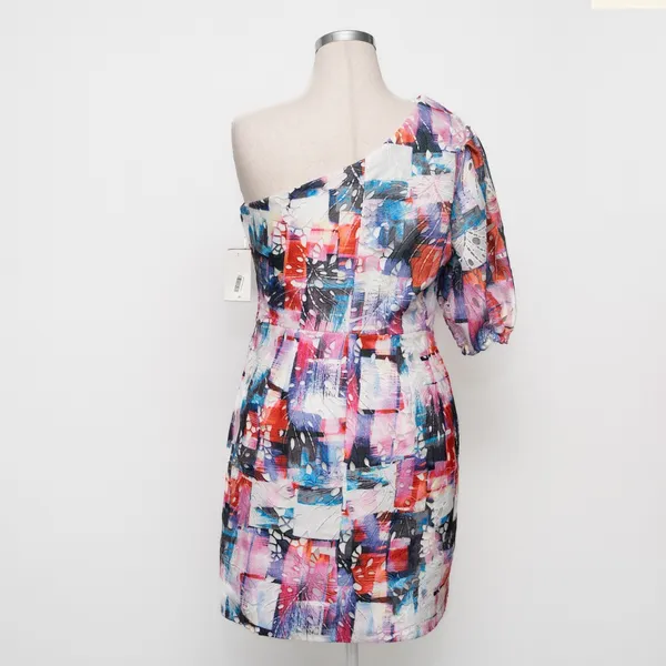 Dress the Population - Gabriella Lace‎ One-Shoulder Dress - Image 3