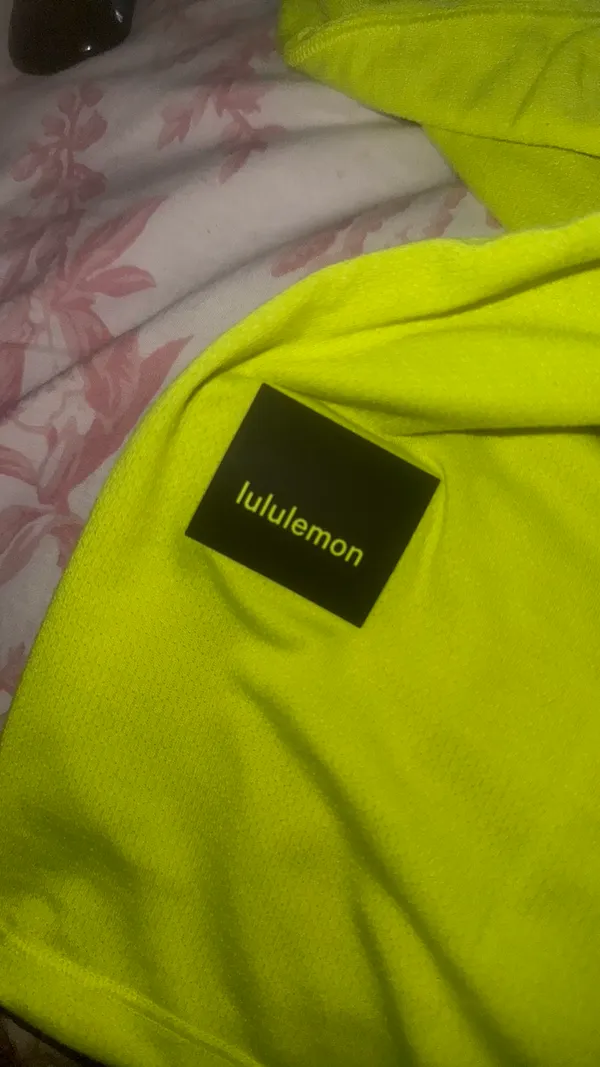 Neon Yellow Lululemon Top - Image 3