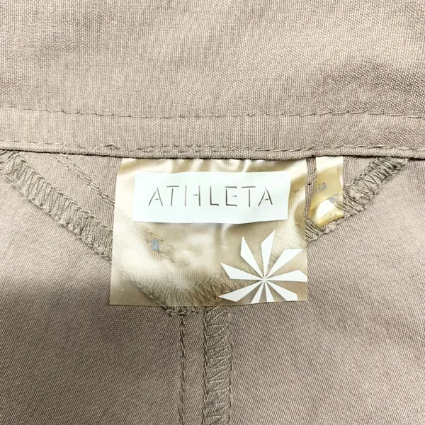 Athleta Trekkie Hiking Pant Women Sz 0 Brown Utility Gorpcore Outdoor Lighweight - Image 4