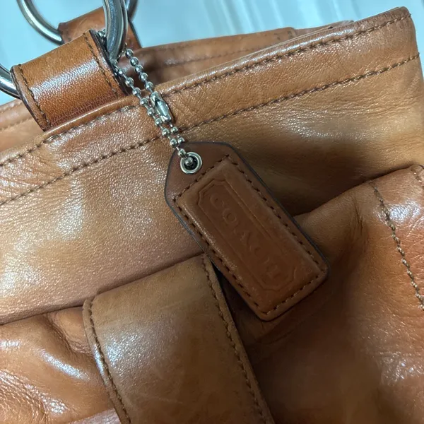 Coach Leather Vintage Bag Shoulder - Image 3