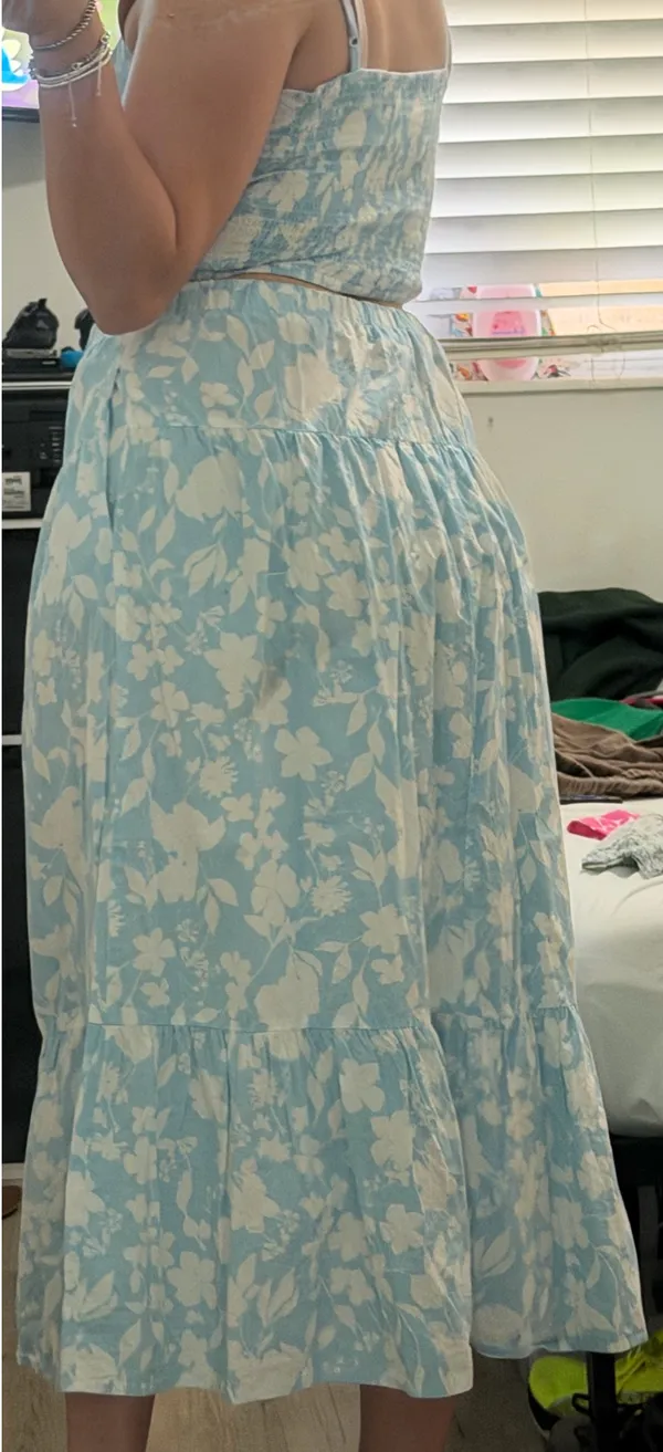 Two piece set Blue Size M - Image 2