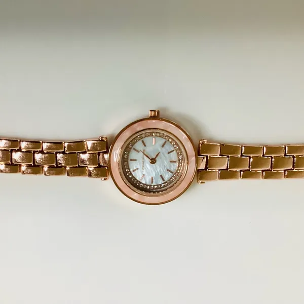 Adrienne Vittadini Rose Gold Watch - Image 11