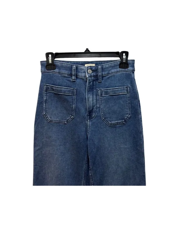 Faherty  Stretch Terry Patch PocketFlare Denim Jeans Size 25 Riventon - Image 7