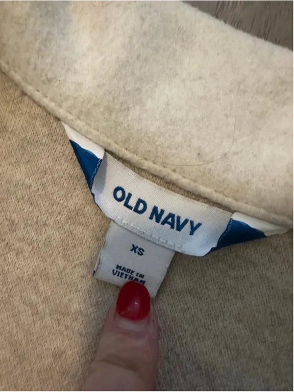Old Navy Beige Trench Coat Women's XS - Image 4