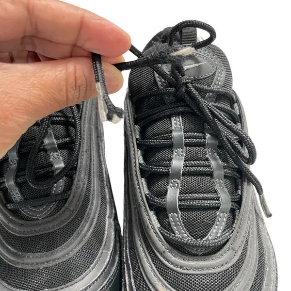 Nike Air Max 97 AM97 Triple Black Dark Grey 921826-015 Women’s Shoes Size 9 - Image 12