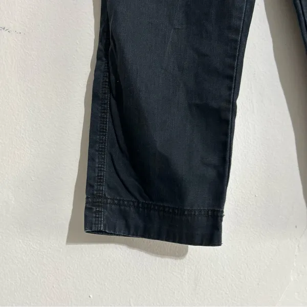 Free People Boyfriend Chino Utility Pants Black Size 6 - Image 2